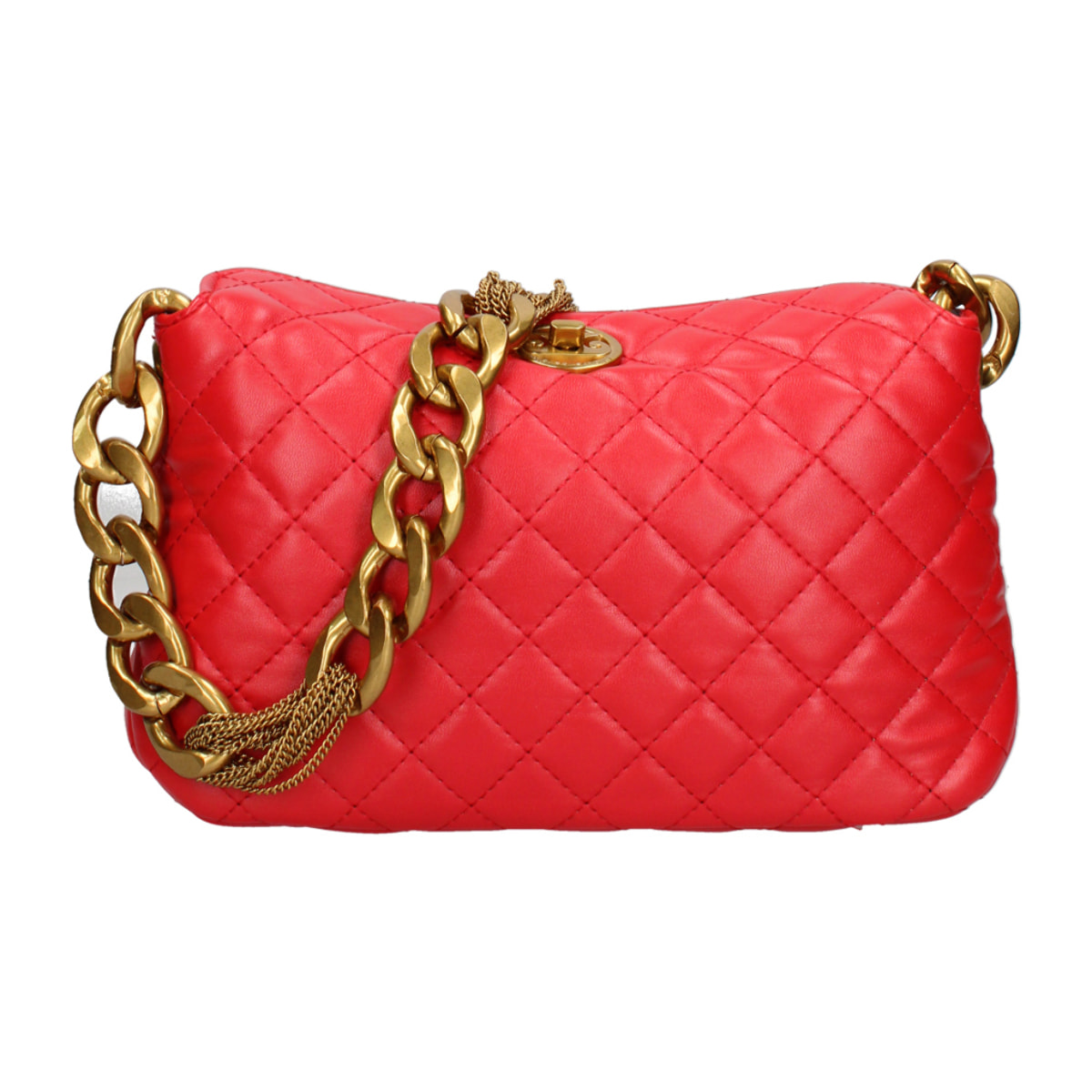 Borsa a spalla  da donna Poliuretano In Poliuretano 25x14x8 cm