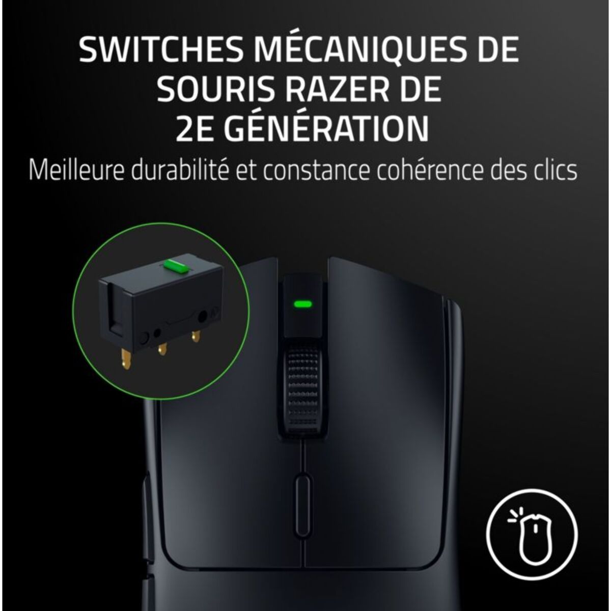 Souris Gamer Sans Fil RAZER Viper V3 HyperSpeed