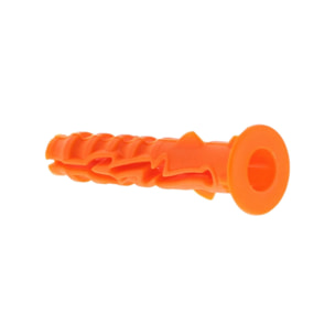 Cheville de fixation légère en nylon 8x40 avec collerette - Seau de 300 - SPIT - 060137