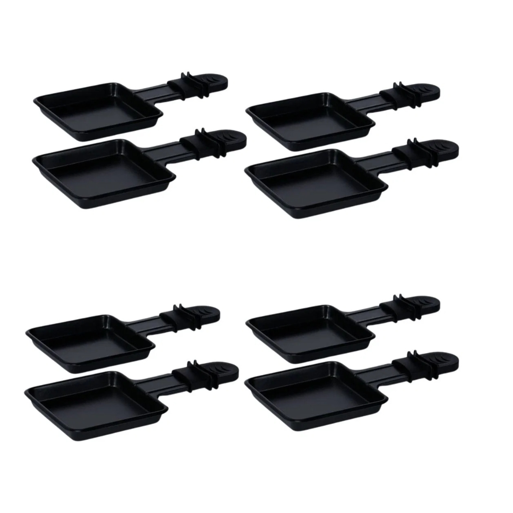 Ensemble de 8 poêlons à raclette Rotel Swiss Tradition