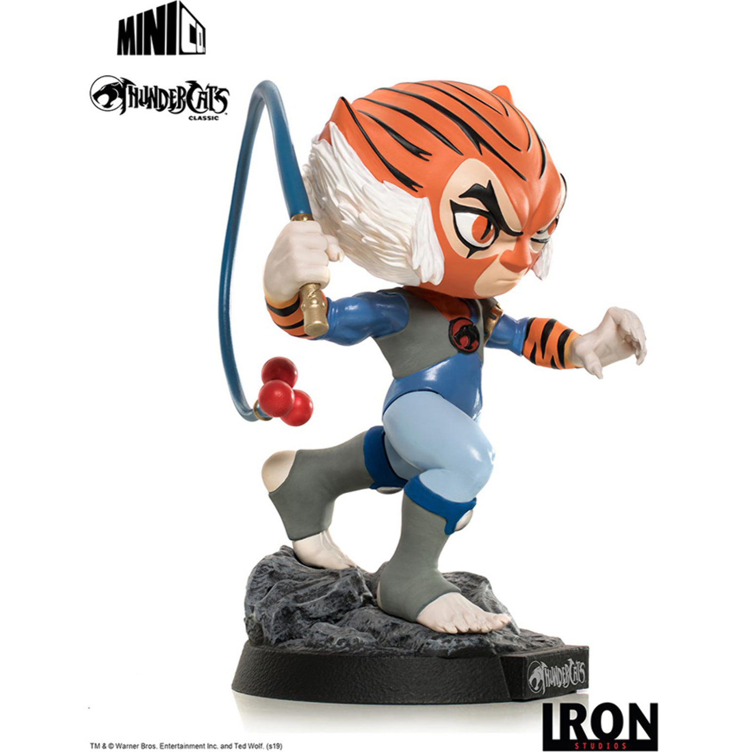 Thundercats MiniCo Statua Tygra 14 Cm Iron Studios