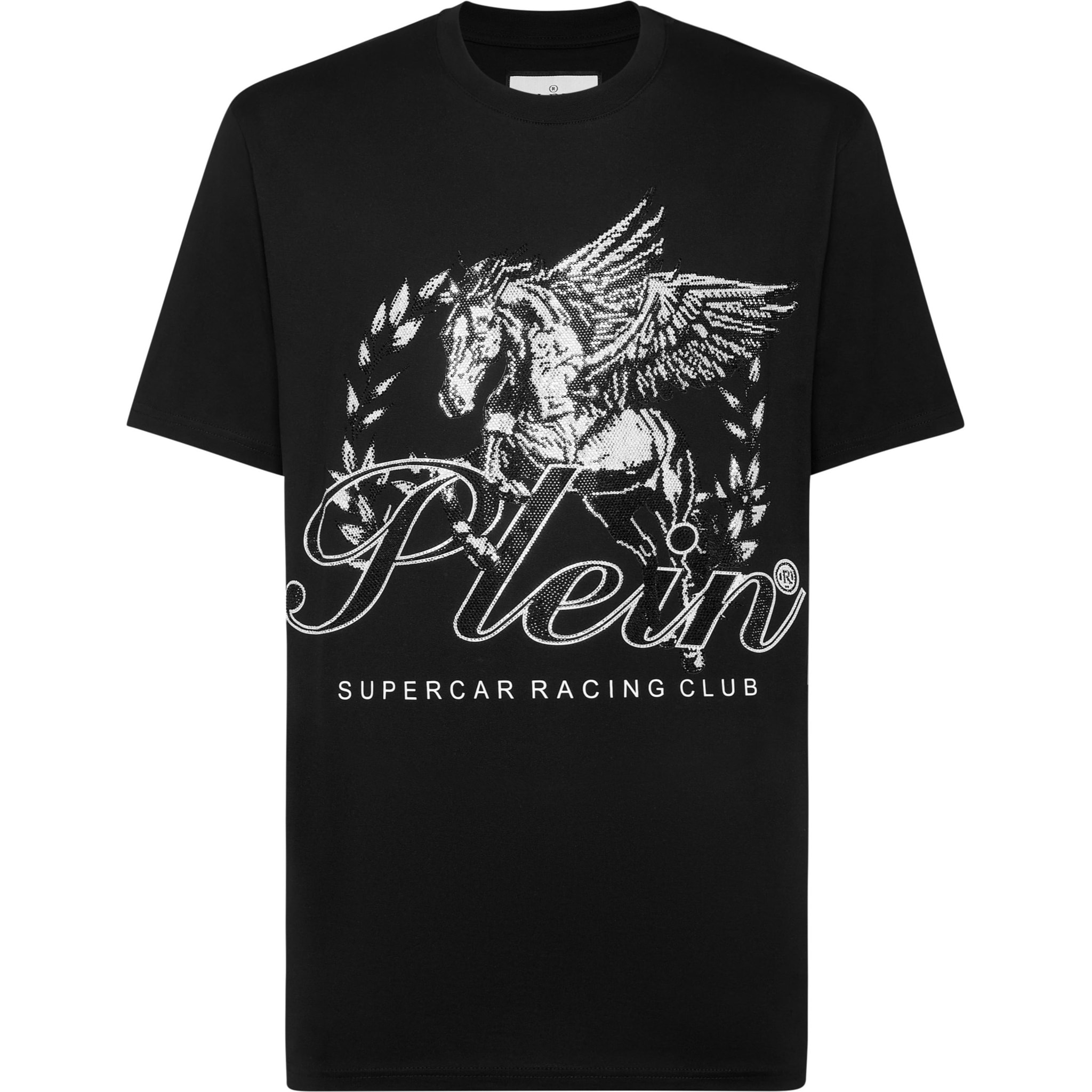 PHILIPP PLEIN Camiseta de cuello redondo RACING