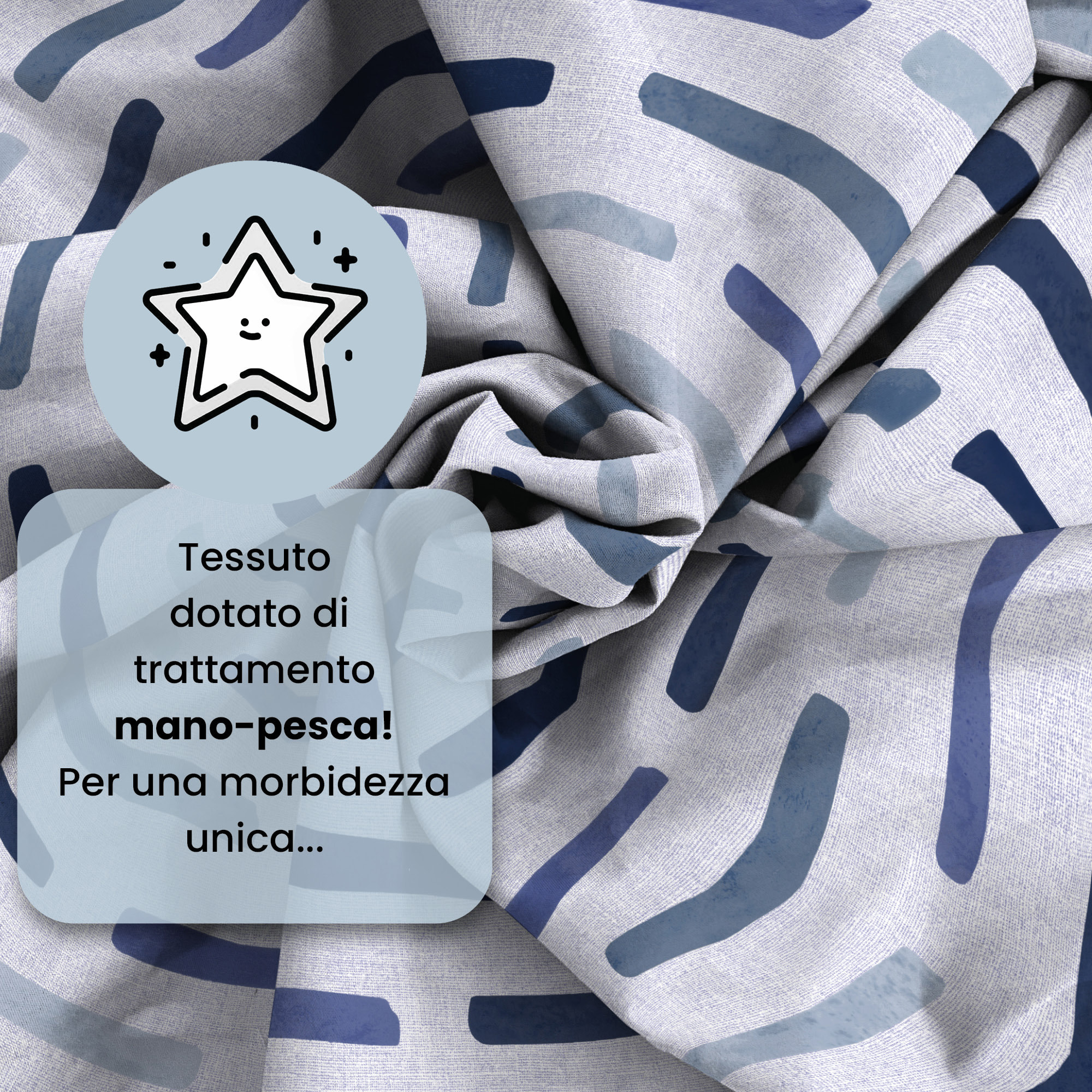 PARURE COPRIPIUMINO MATRIMONIALE KARMA - 100% Microfibra