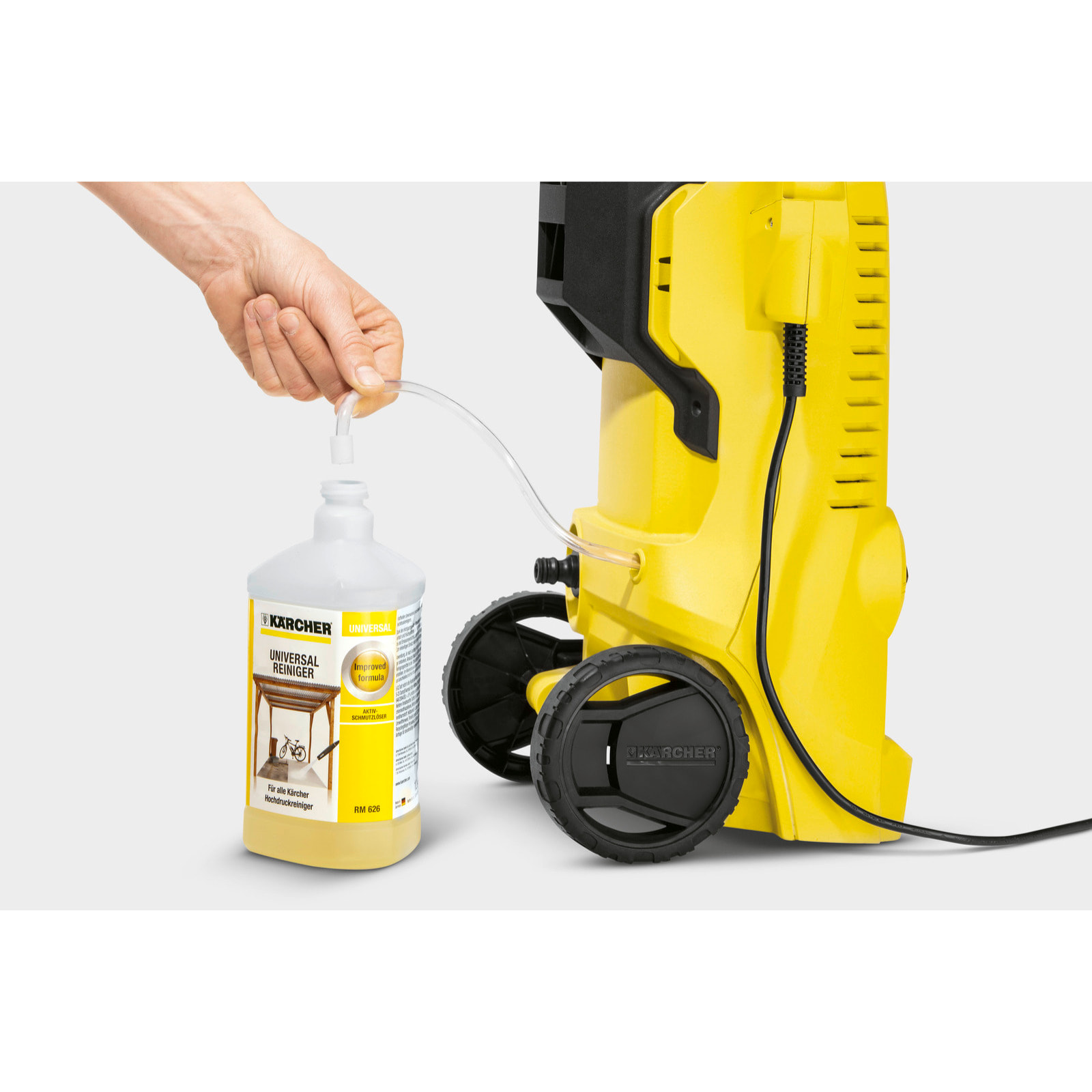 Nettoyeur haute pression Karcher K 2 Power Control - Pression 110 bar- Débit 360 l/h- Réglage de la pression