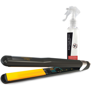 Gold styler keratiner styler + protecteur de chaleur en cadeau