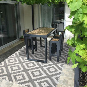 Tapis reversible pour l'extérieur et l'intérieur de votre maison