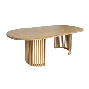 Table de jardin bois d'acacia 6 places ALORA