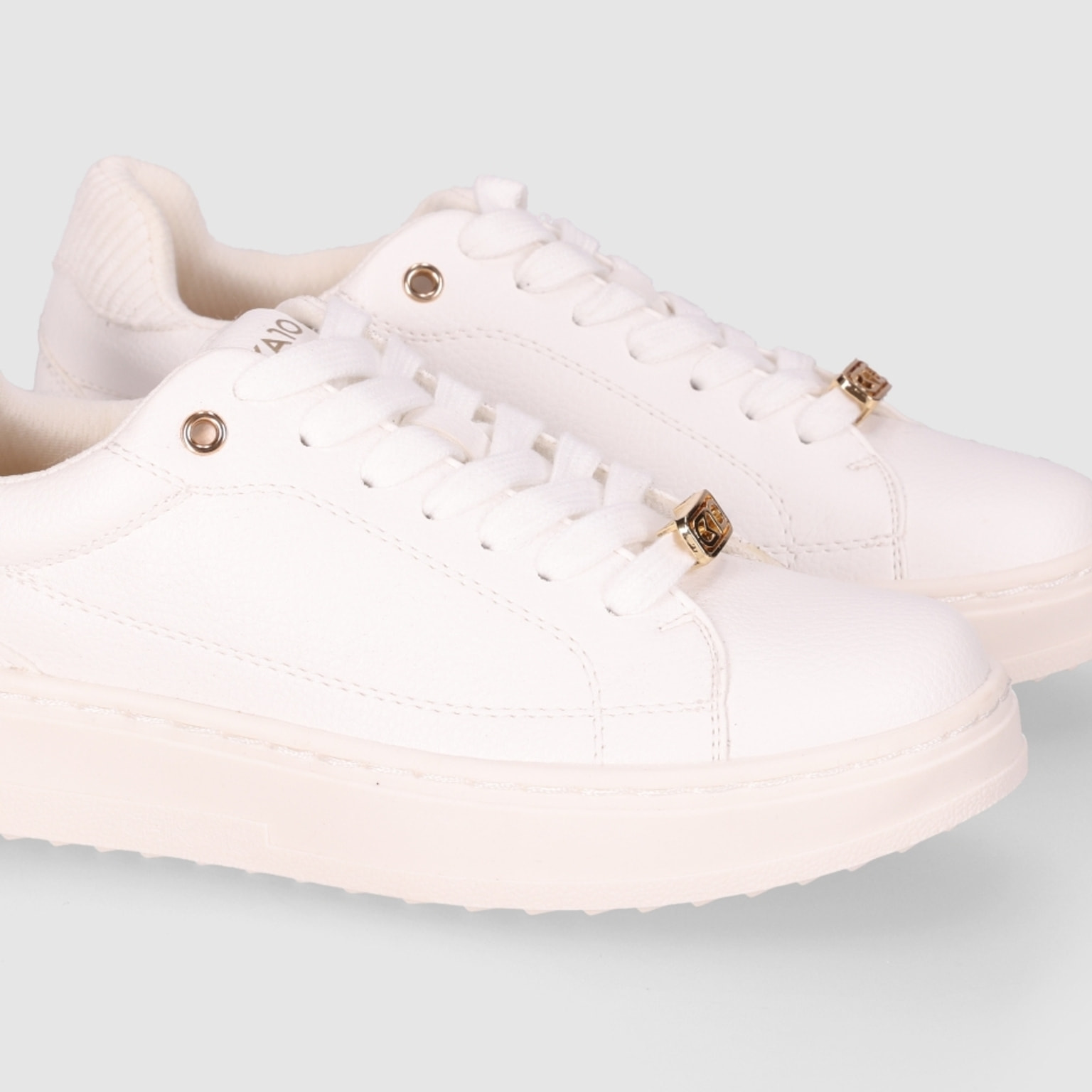 Deportivos - Blanco - Tacón: 5 cm