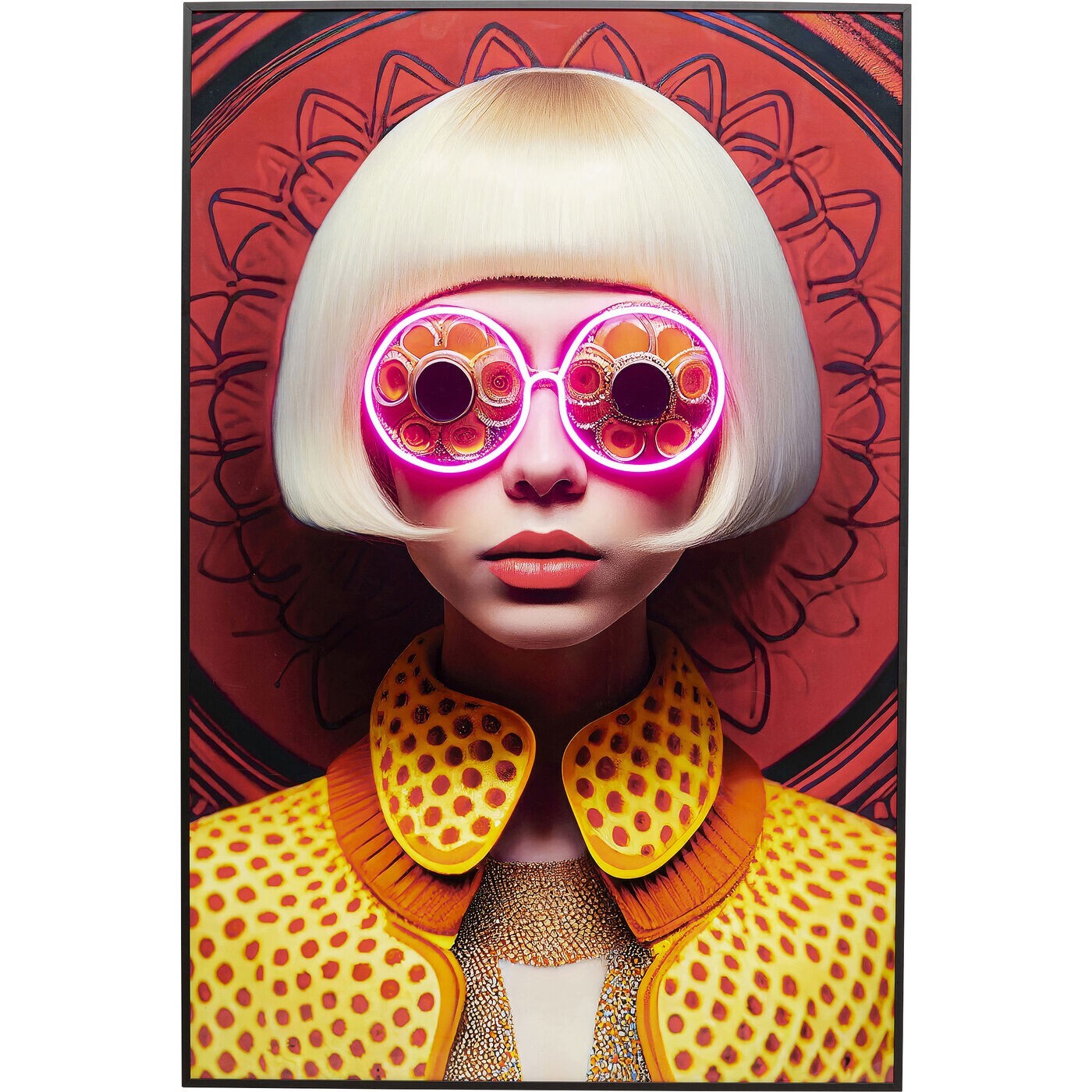 Tableau LED Fancy blonde 55x75cm Kare Design