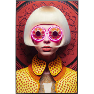 Tableau LED Fancy blonde 55x75cm Kare Design