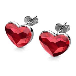 PENDIENTES DENISE RED