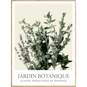 Toile imprimée encadrée Cecilia vert 45x60cm