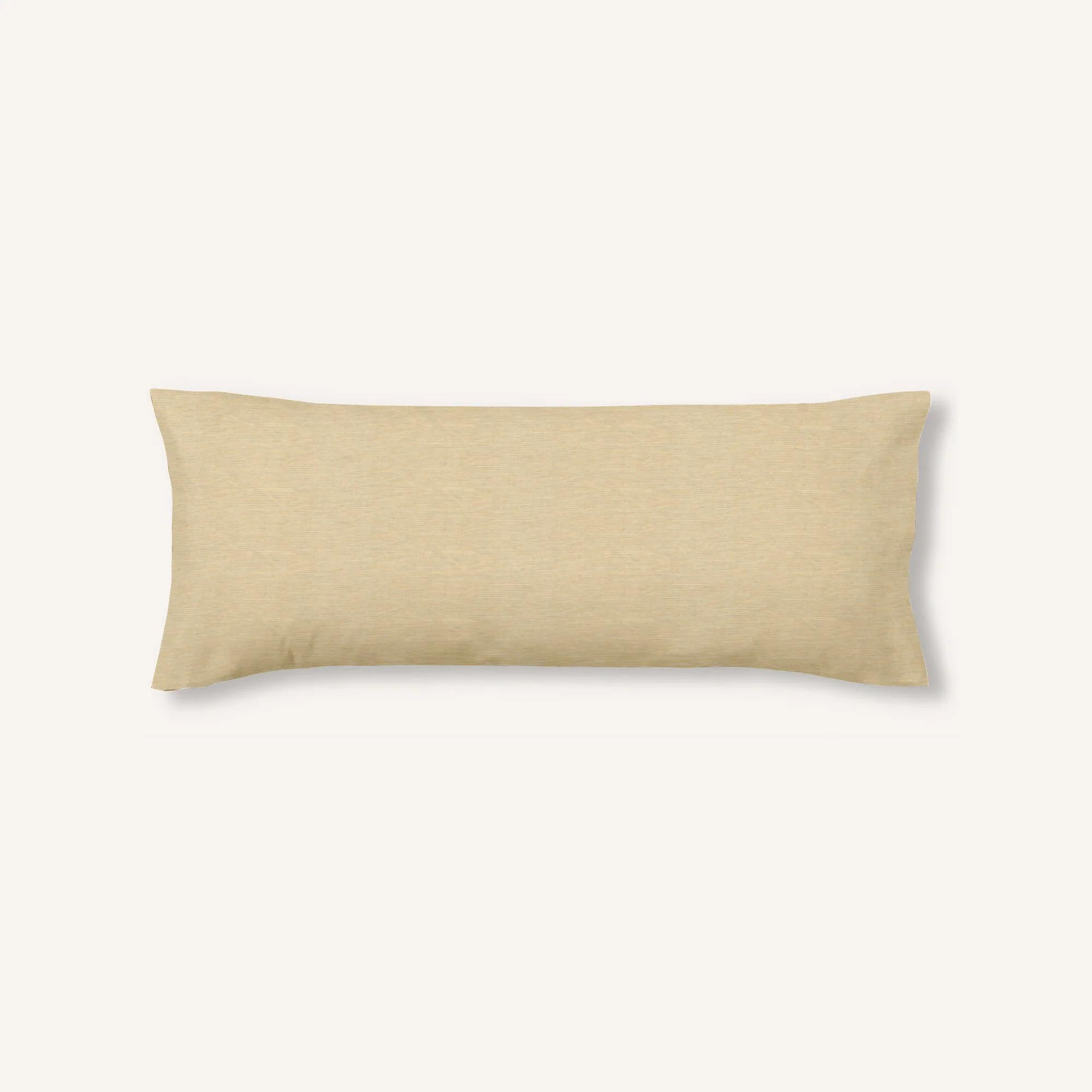 Taie d'oreiller en jacquard Elche Amber Gold