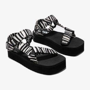 Sandalias de Tira con Plataforma