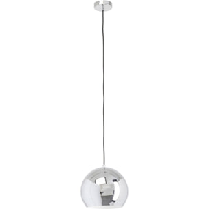 Suspension Caldaia 25cm argentée Kare Design