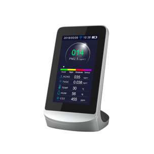 Medidor de la calidad del aire con sensor PM2.5 y PM1.0 WIFI y 8 funciones AIRTESTER PLUS WIFI PURLINE