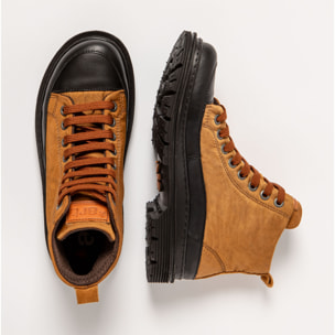 Botines 1895 NYLON CUERO-BLACK/ BIRMINGHAM color Cuero-black