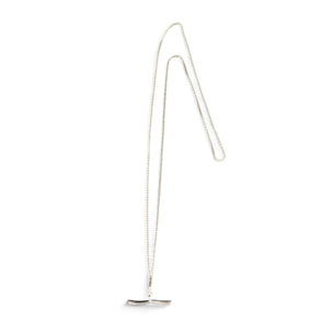 Collar Pendant doble o largo 90 plata 10µ