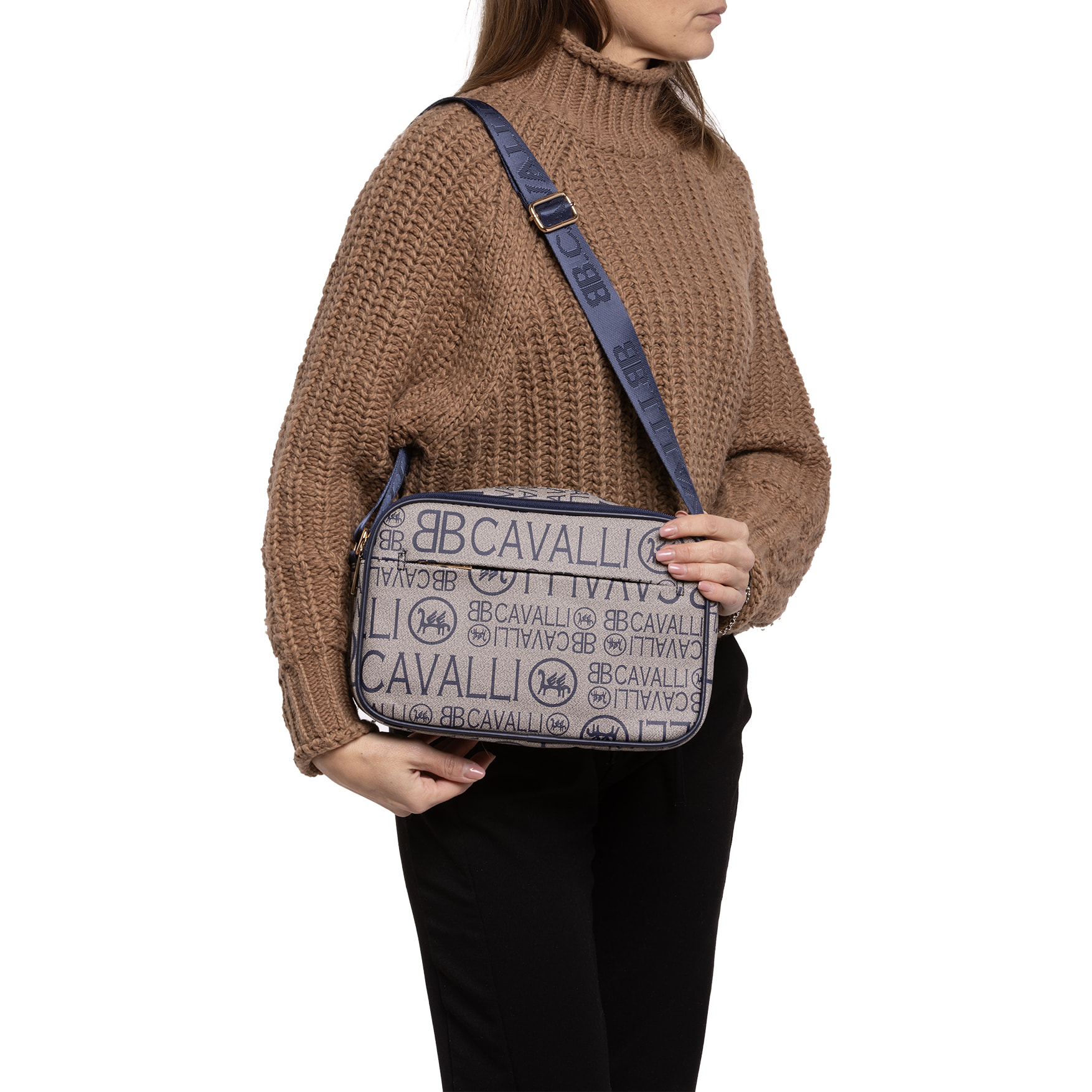 Borsa a tracolla  da donna ecopelle Prodotto Vegano 18x28x11 cm