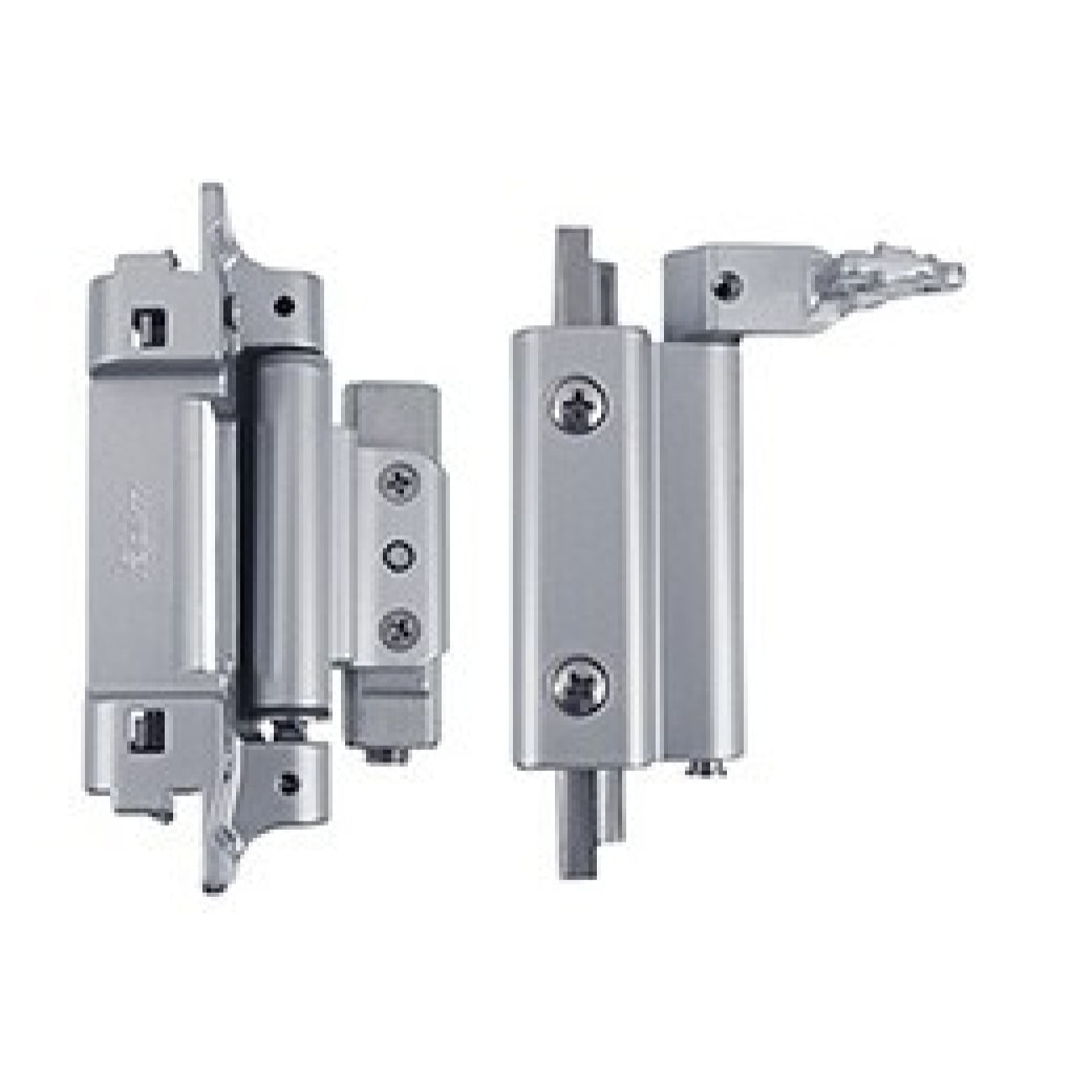 Paire de paumelles épaisseur 3,5 mm FAPIM Gris G6 - 1405I