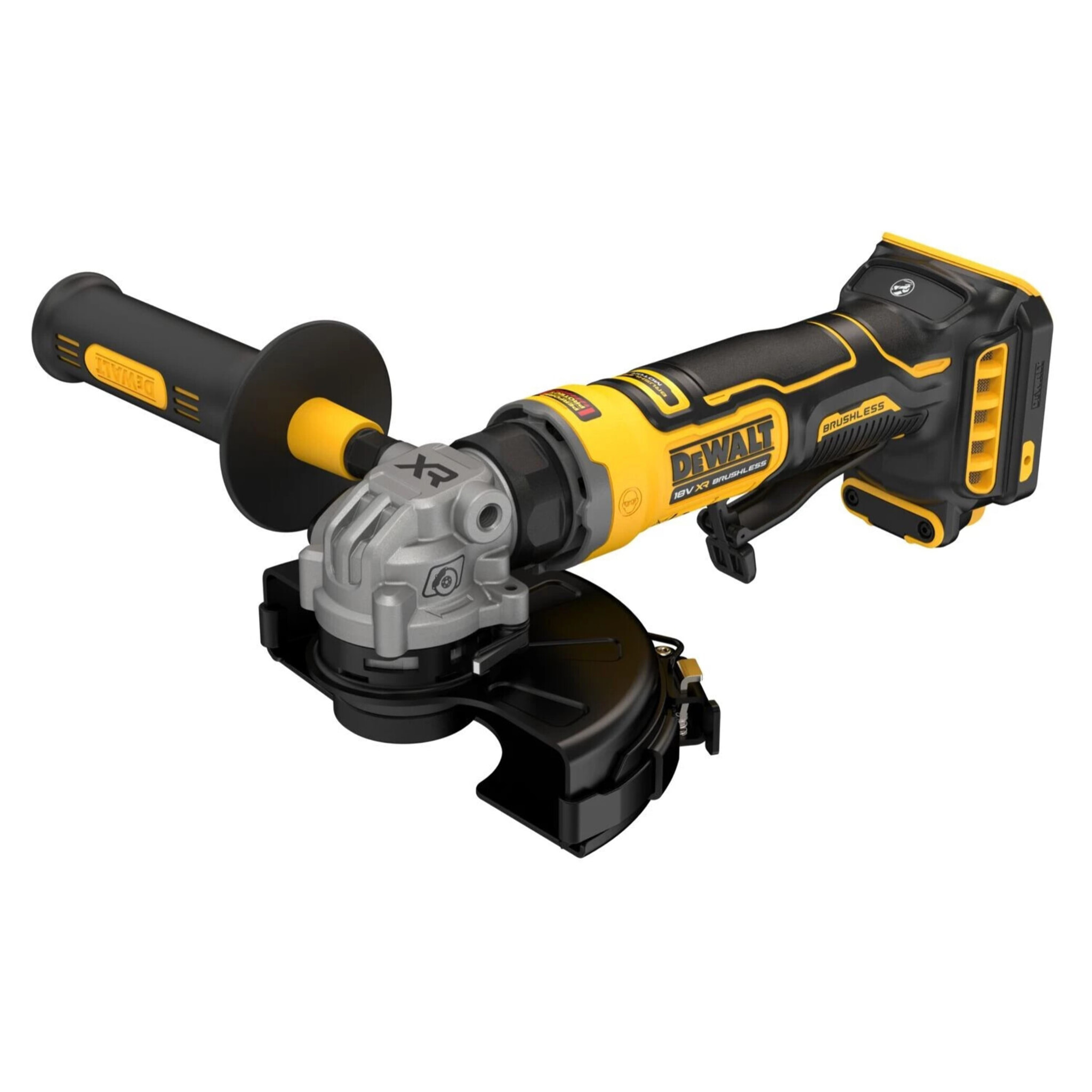 Meuleuse compacte 125 mm XR 18V Brushless - DEVALT - Sans batterie, ni charger coffret TSTAK - DCG404NT-XJ