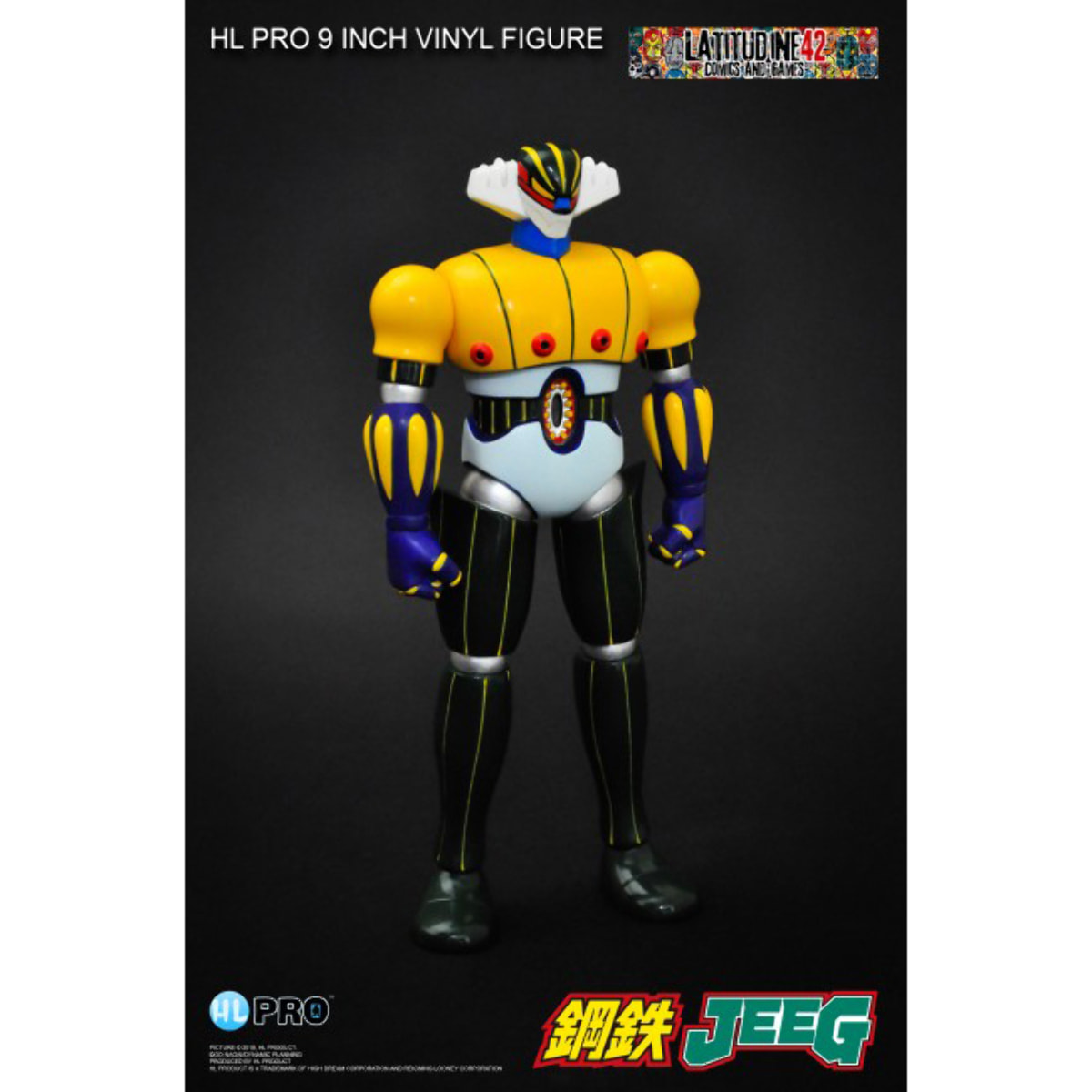 Jeeg Robot Action Figure Vinile Kotetsu Jeeg 22 Cm High Dream