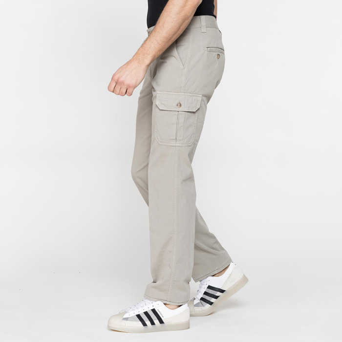 PANTALONE TASCONATO MOD. 619 IN GABARDINA LEGGERA