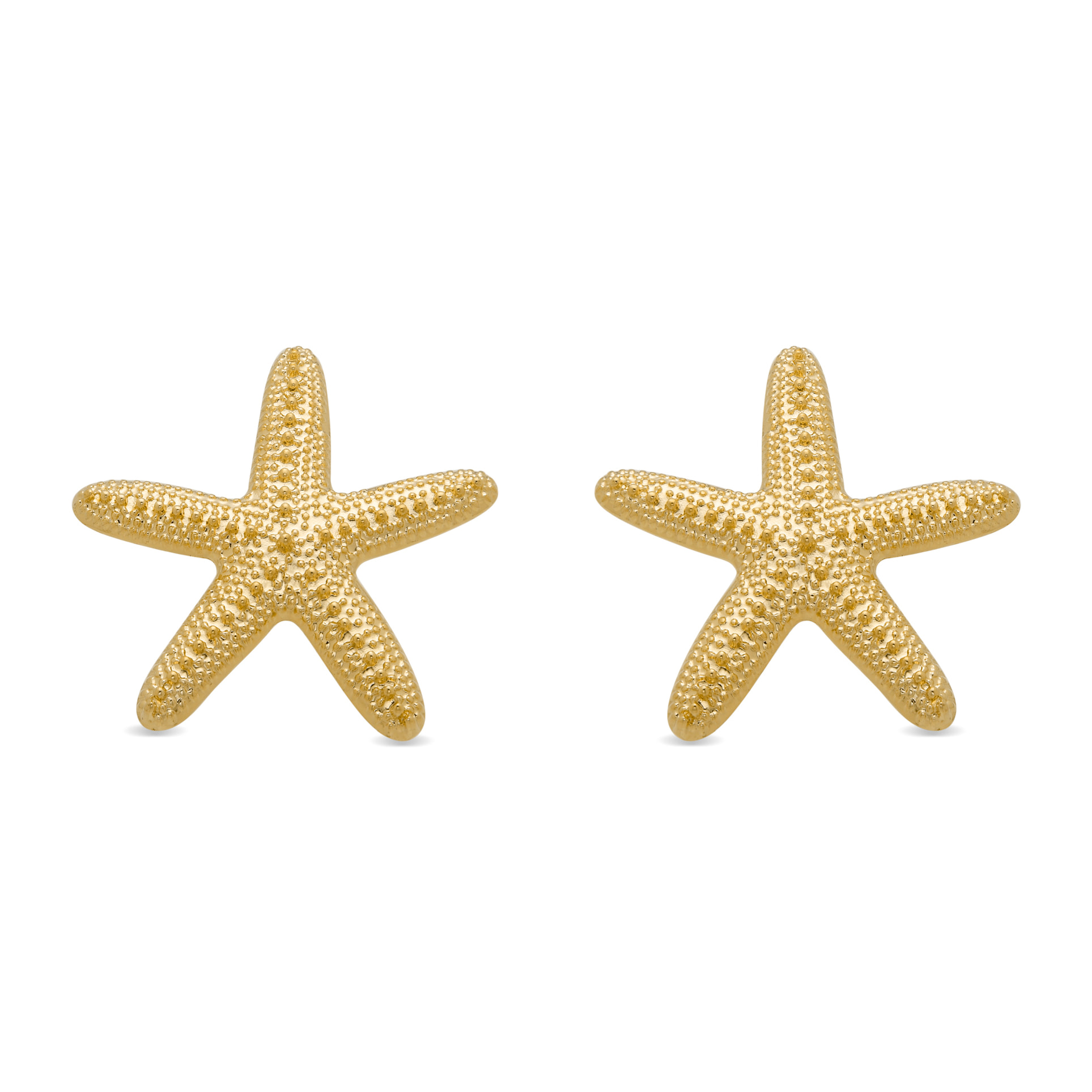 Pendientes Lux by Lux acabadoss en oro amarillo 18K