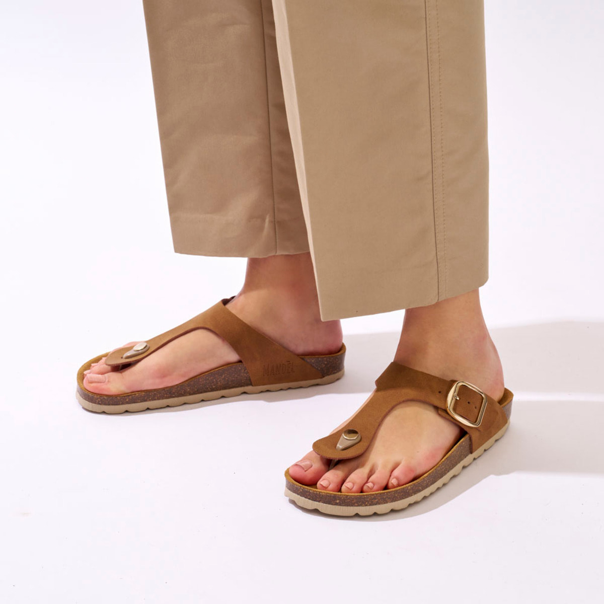 Sandalo Mandèl Marrone