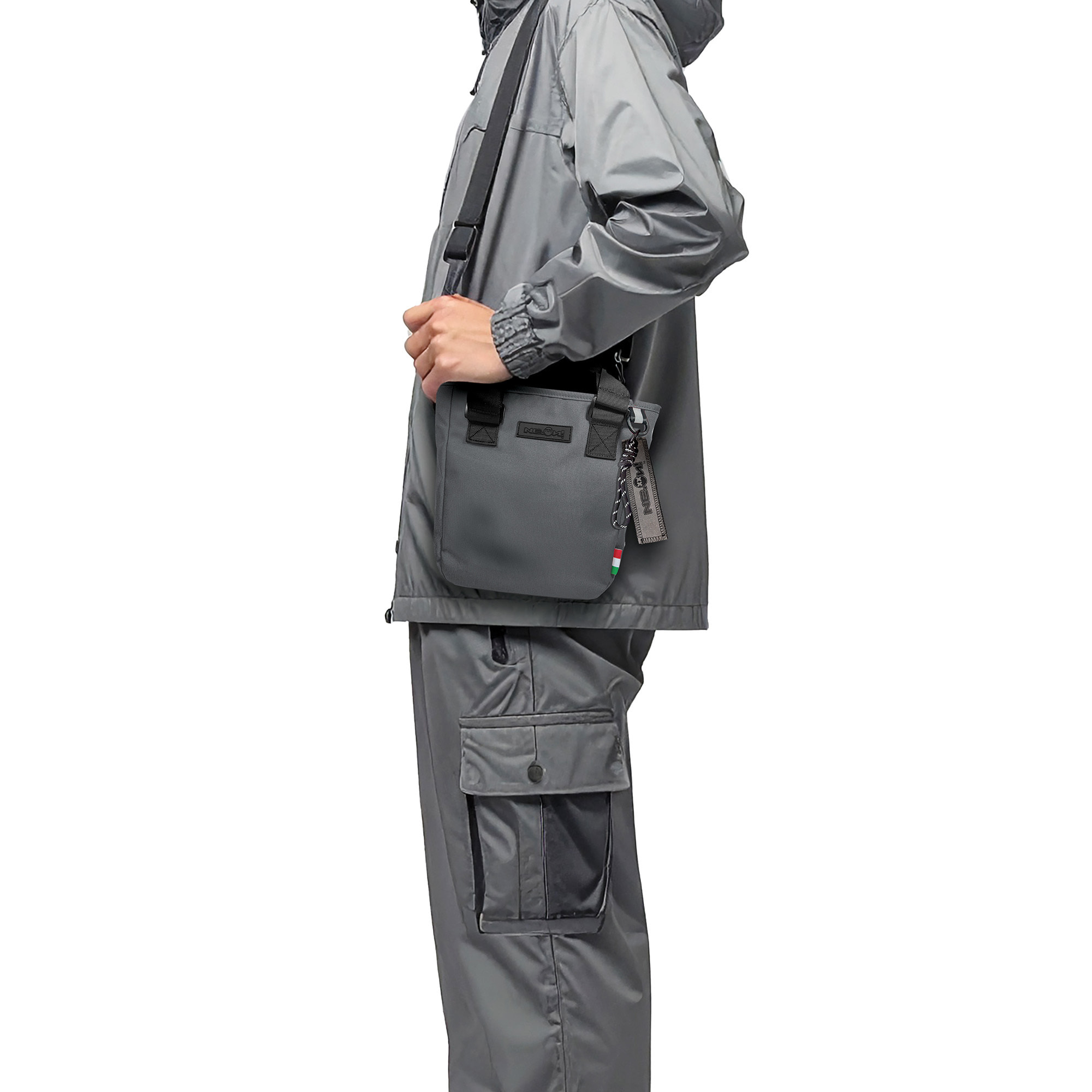 SHOPPING BAG ECO SMART GRAY