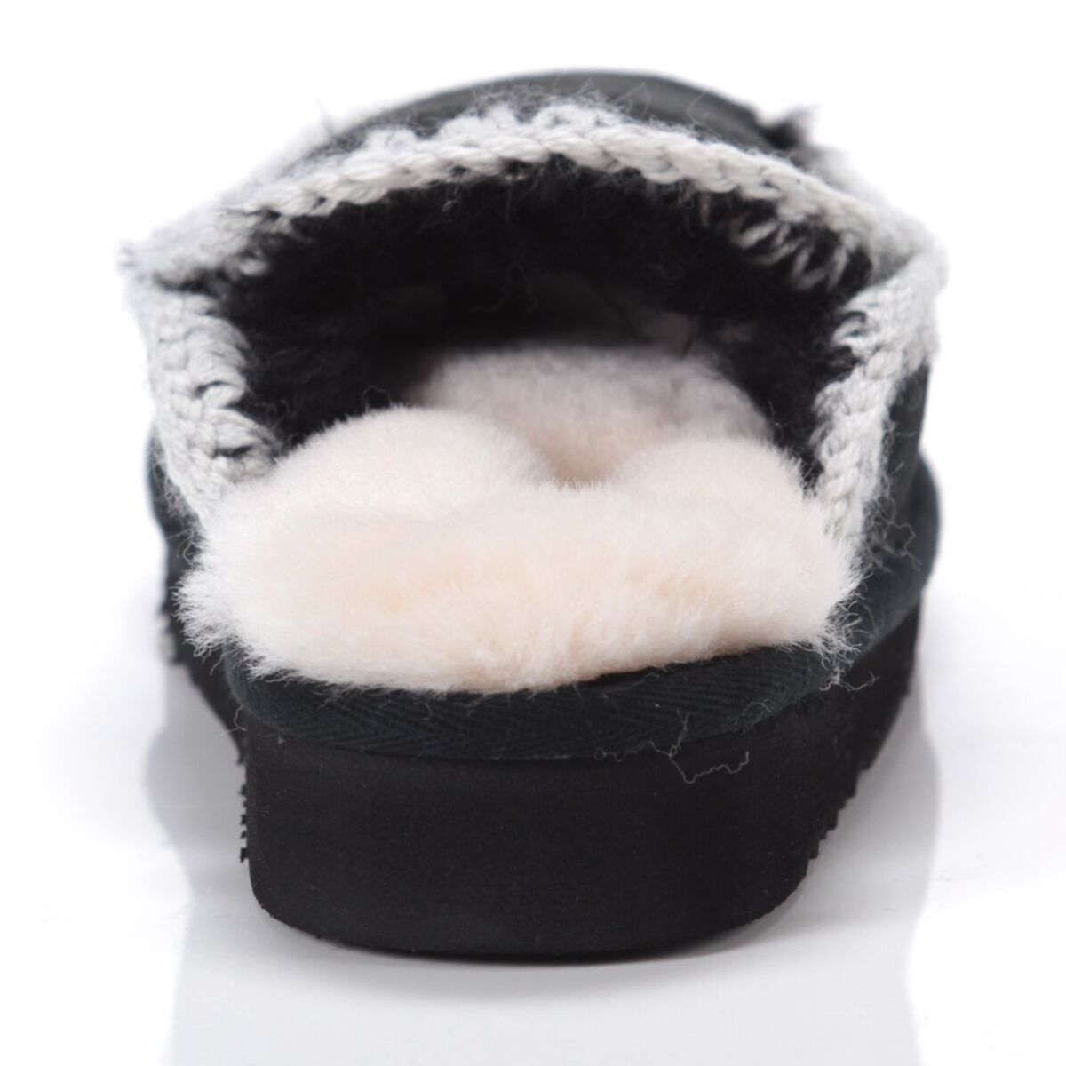 Boots Mou SLIPPER PLAT Nero