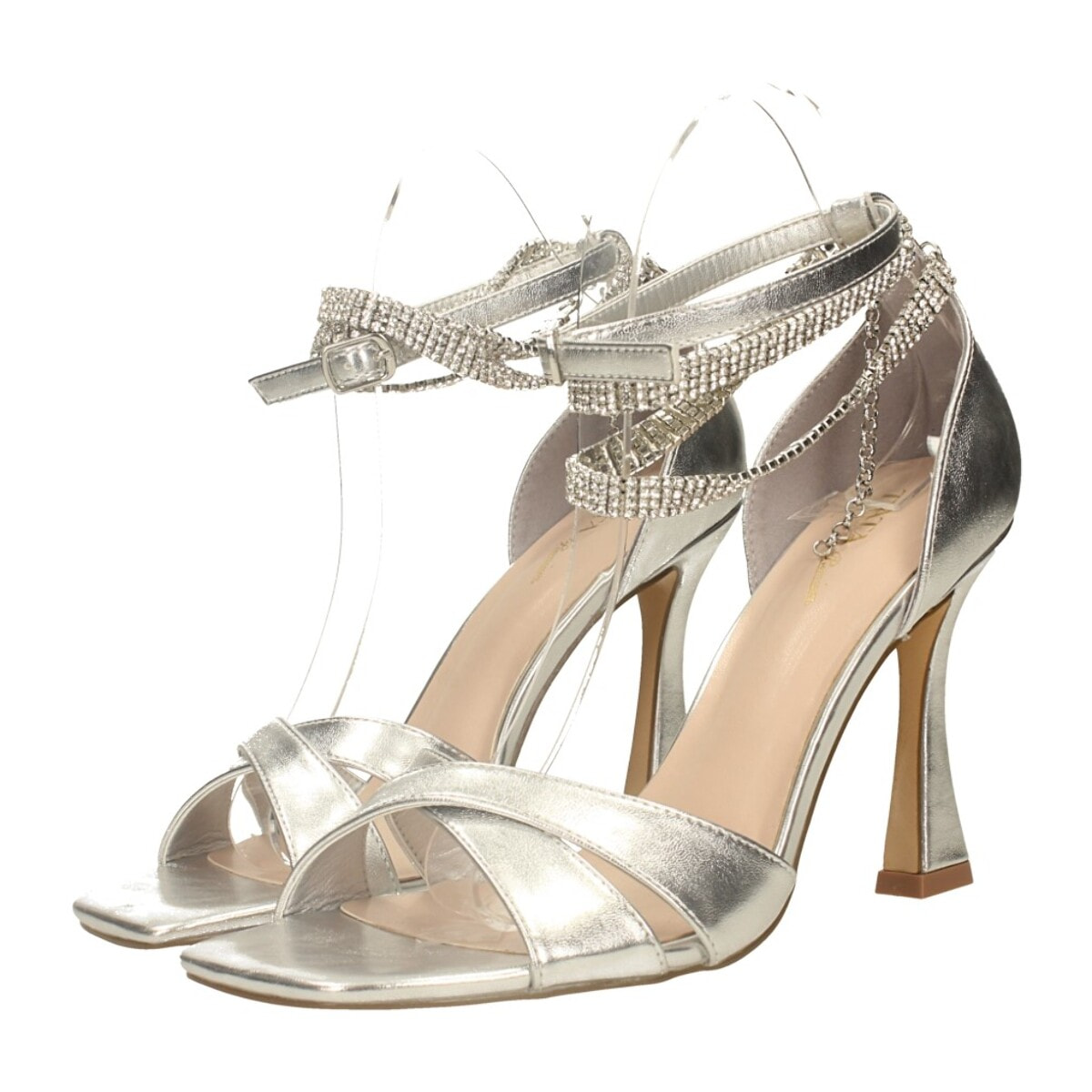 Sandali Donna Tata Italia Argentato