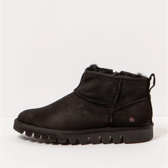 Botines 1597 NOBUCK BLACK/ ONTARIO color Black