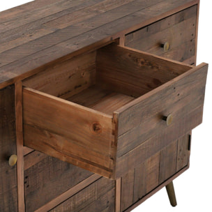 Buffet 152 cm en bois recyclé ADELAIDE