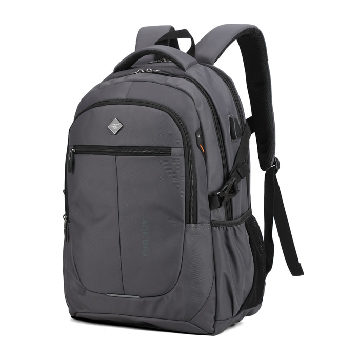 Zaino Unisex Erevan Plus - Poliestere - Casual - 48.0 x 33.0 x 16.0 cm