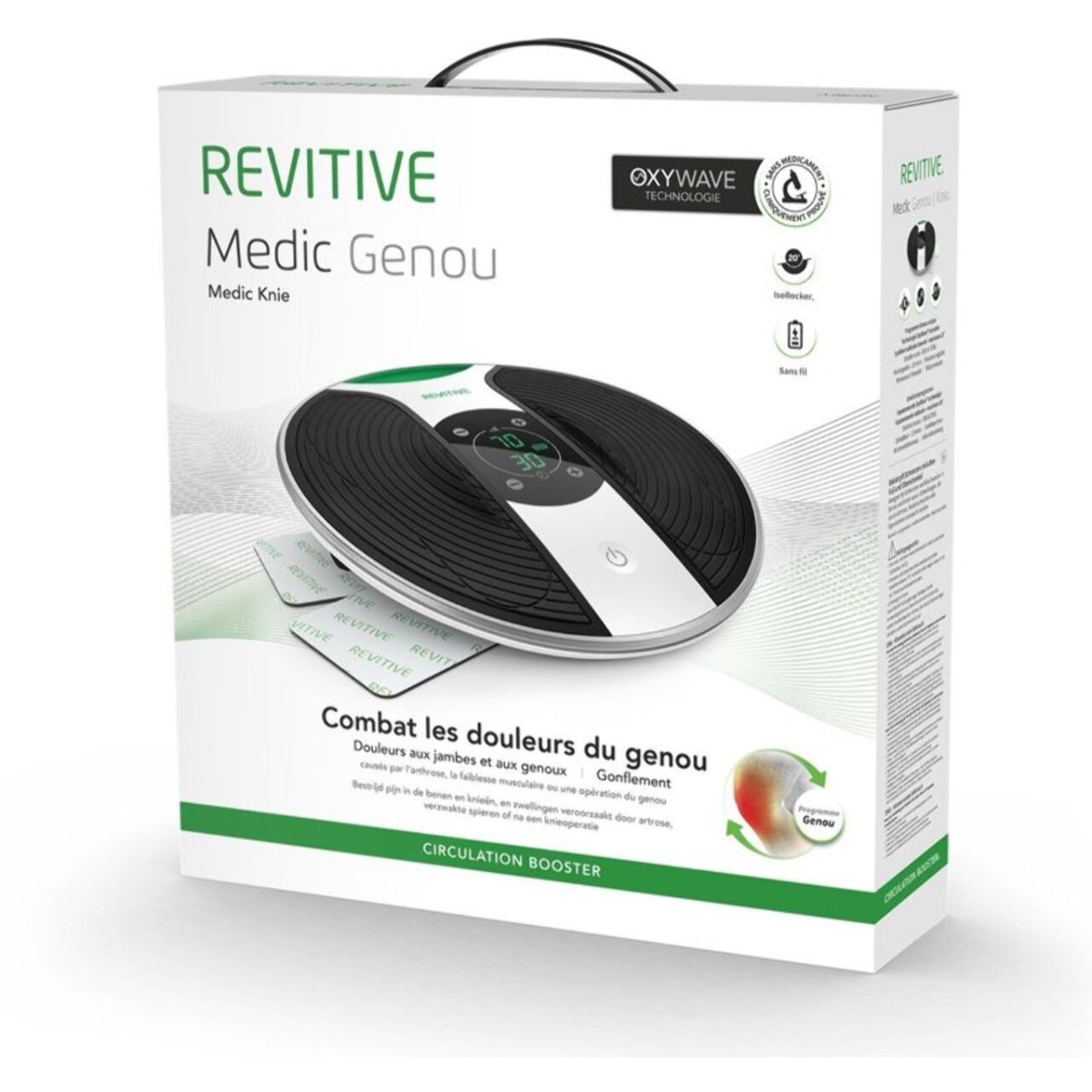 Stimulateur circulatoire REVITIVE Medic genou