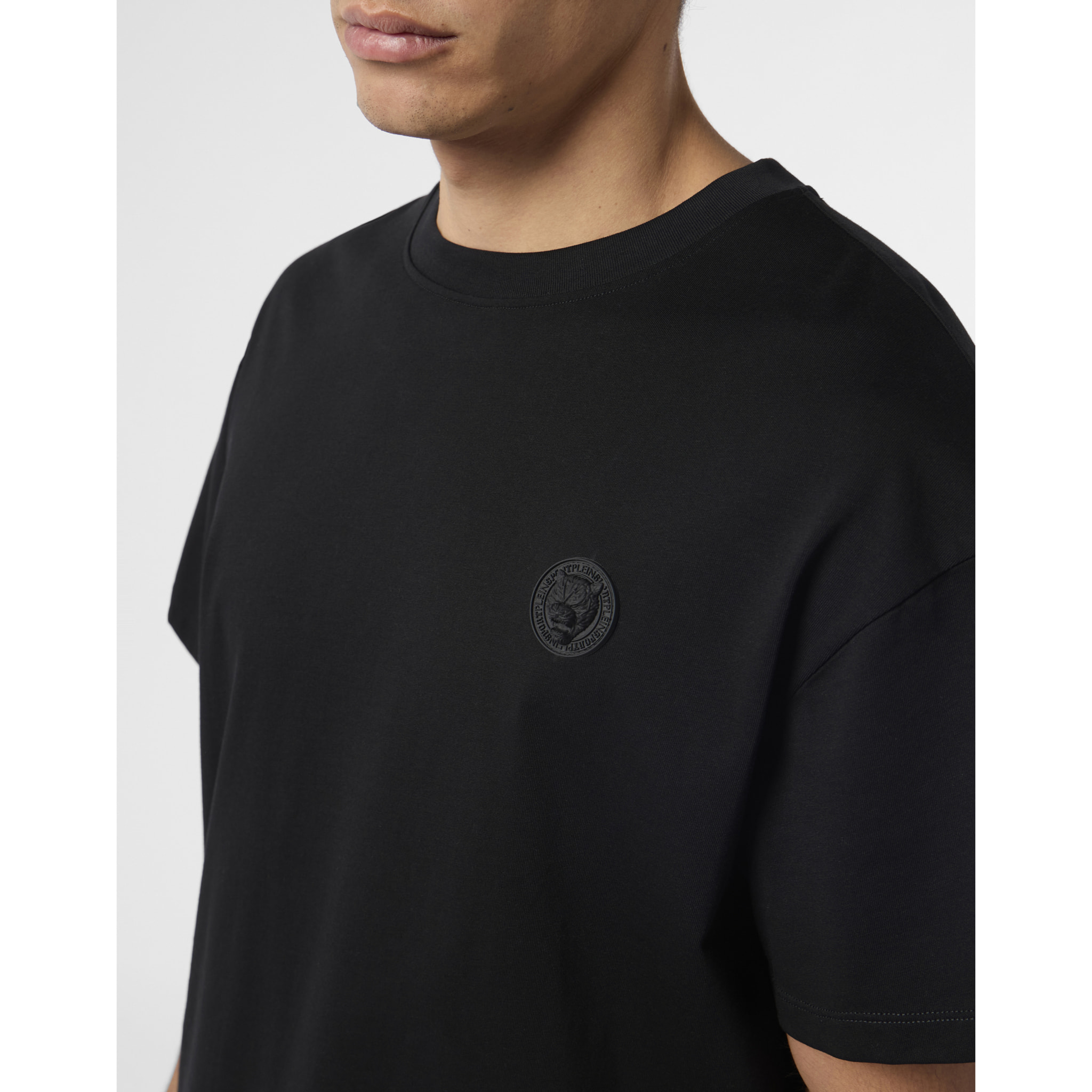 PLEIN SPORT Round Neck T-Shirt 3D Tiger