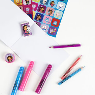 Set Papelería Coloreable Trolley Gabby´S Dollhouse