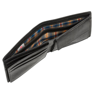 Cartera Hombre Piel Jaslen Hannover Negro