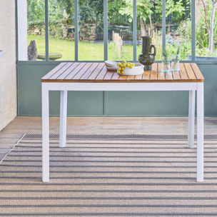 Table de jardin bois d'acacia 6 places SENORA