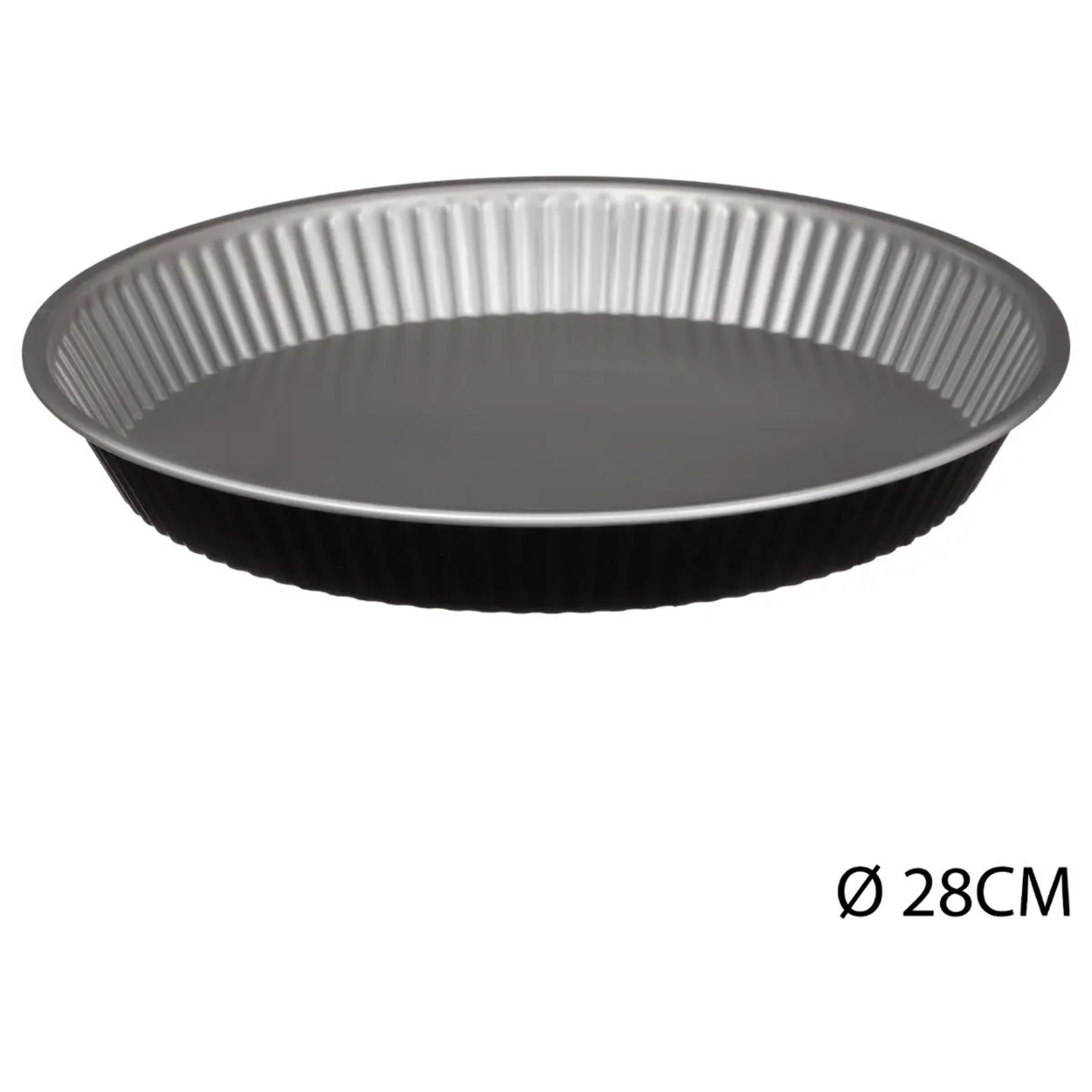 Moule à tarte métal 28cm "Signature"