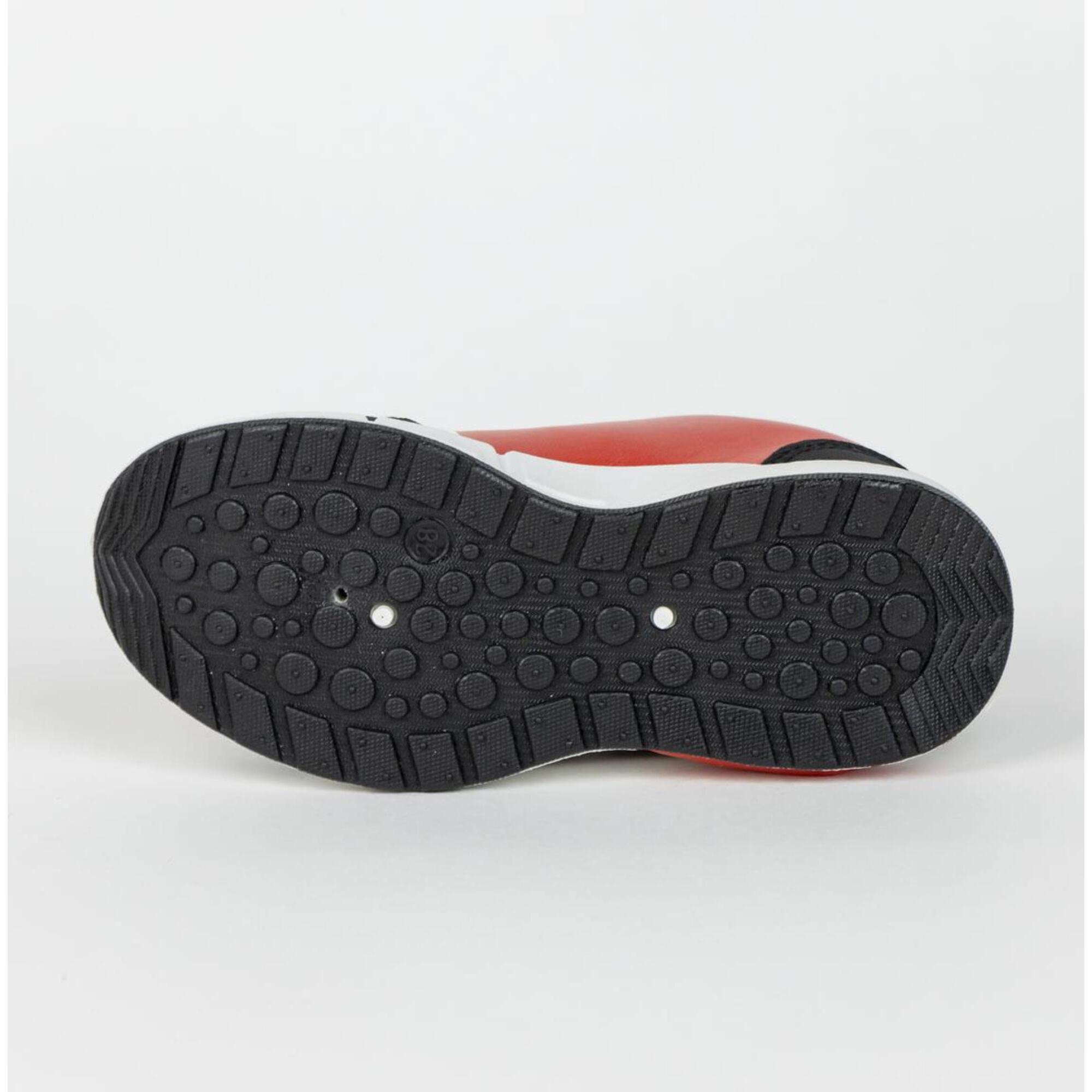 Zapatilla deportiva infantil suela ligera con luces "Spiderman"