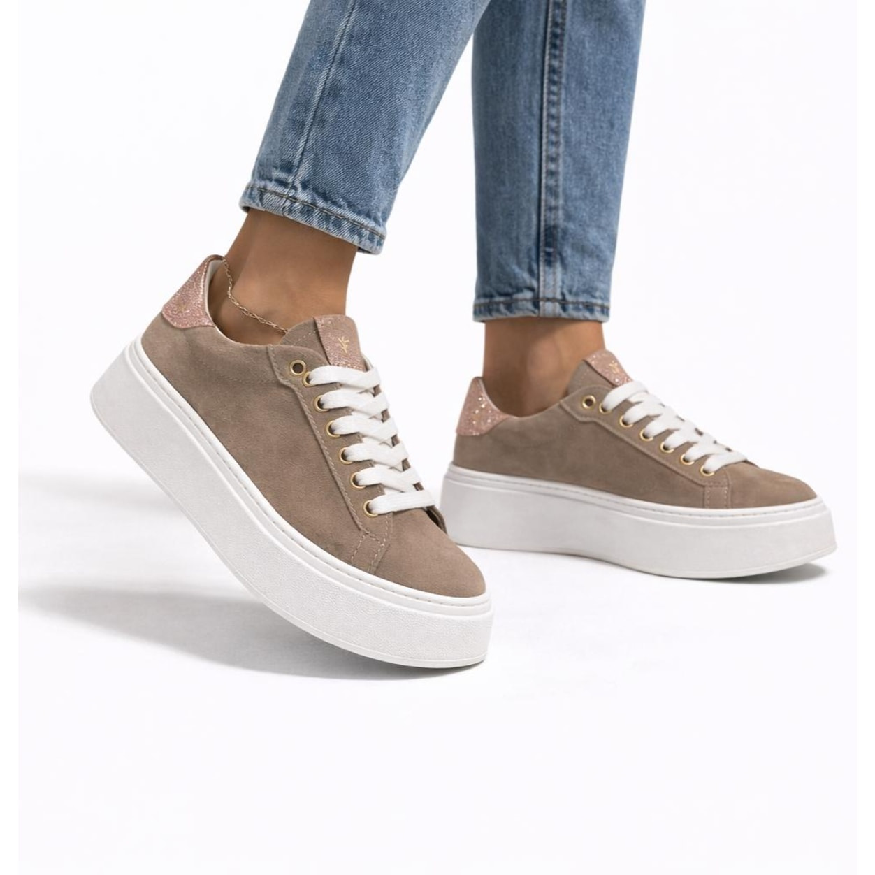 Sneakers - fondo 4,5 cm