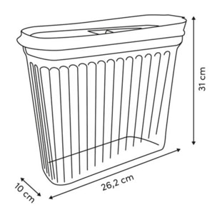 Boîte de conservation Streaks 4,4L