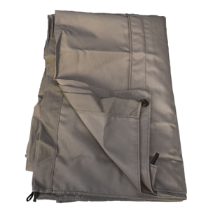 Toile pour pergola autoportante 3 × 4m CASSIS taupe