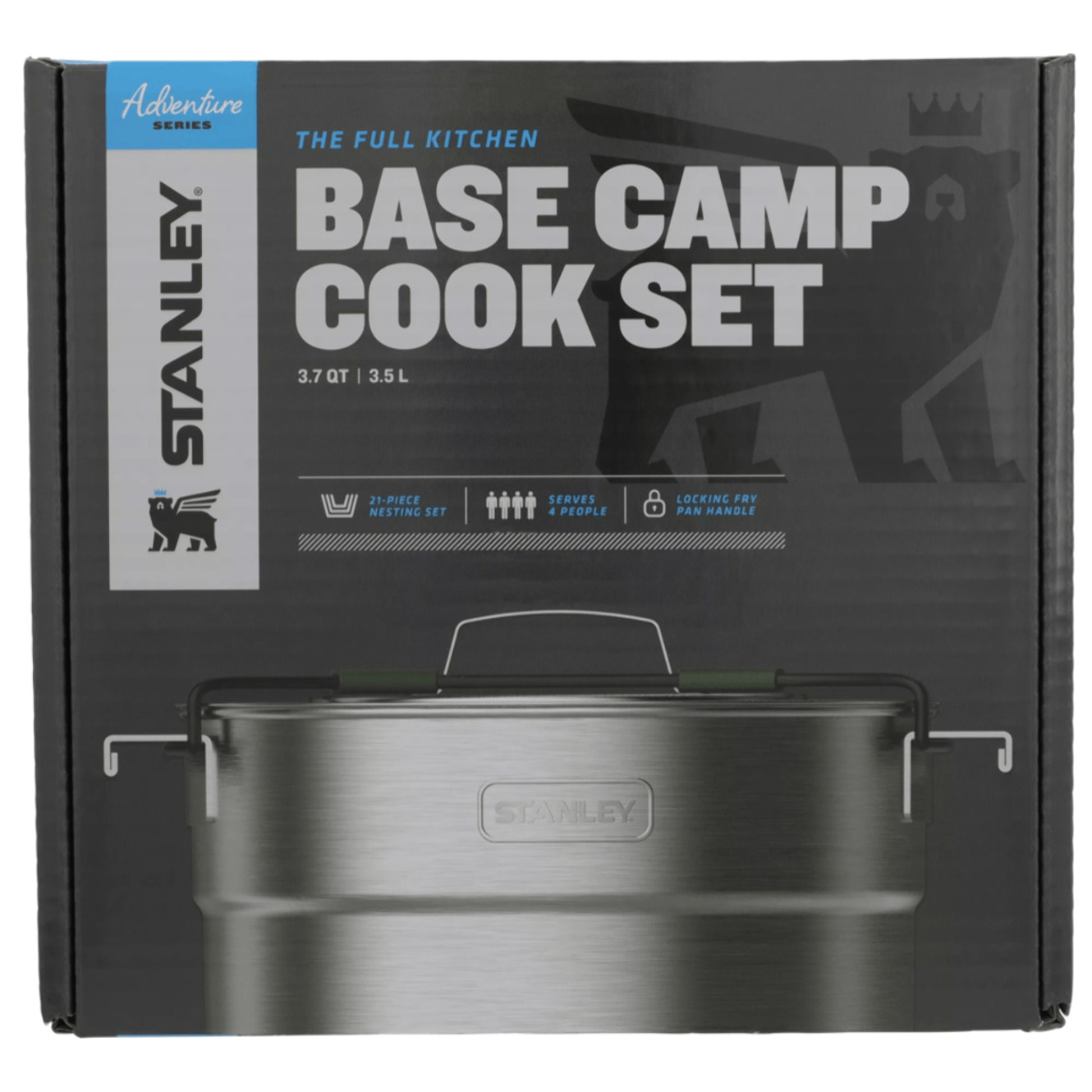 Adventure Full Kitchen Base Camp Cook Set - Stainless