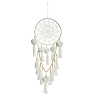 Attrape rêves "Été" blanc 20x56cm