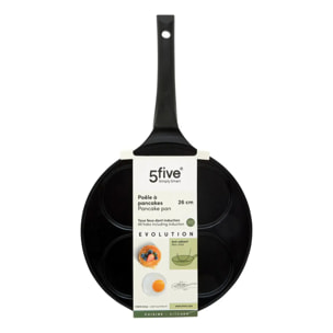 Poêle à pancake Evolution D26cm aluminium noir