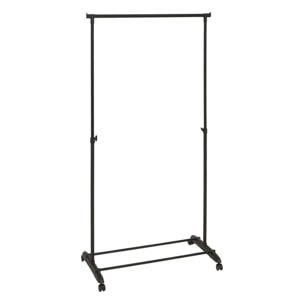 Portant à vêtement extensible à roulettes "Pan"