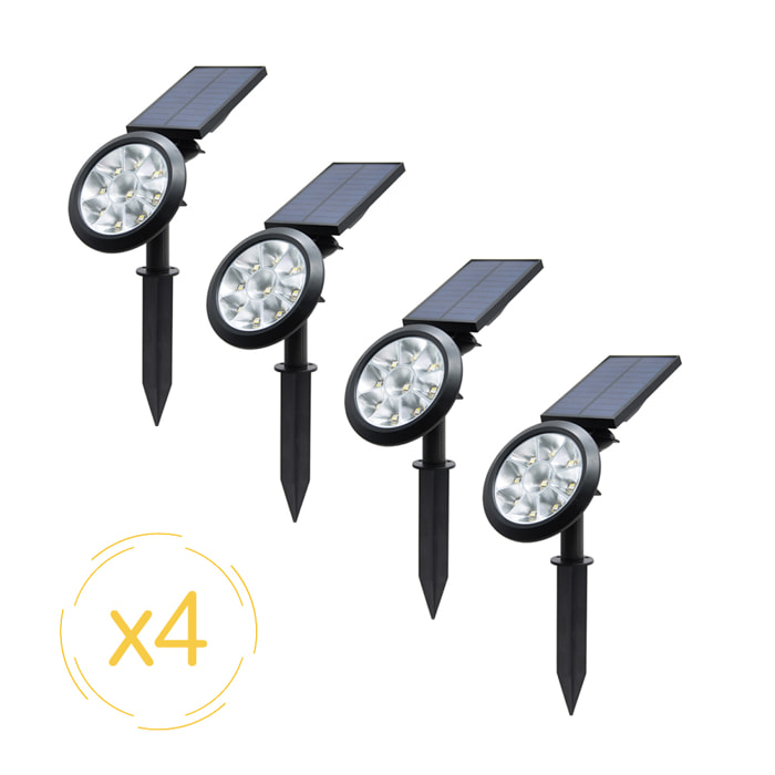 EZIlight® Solar spot x4